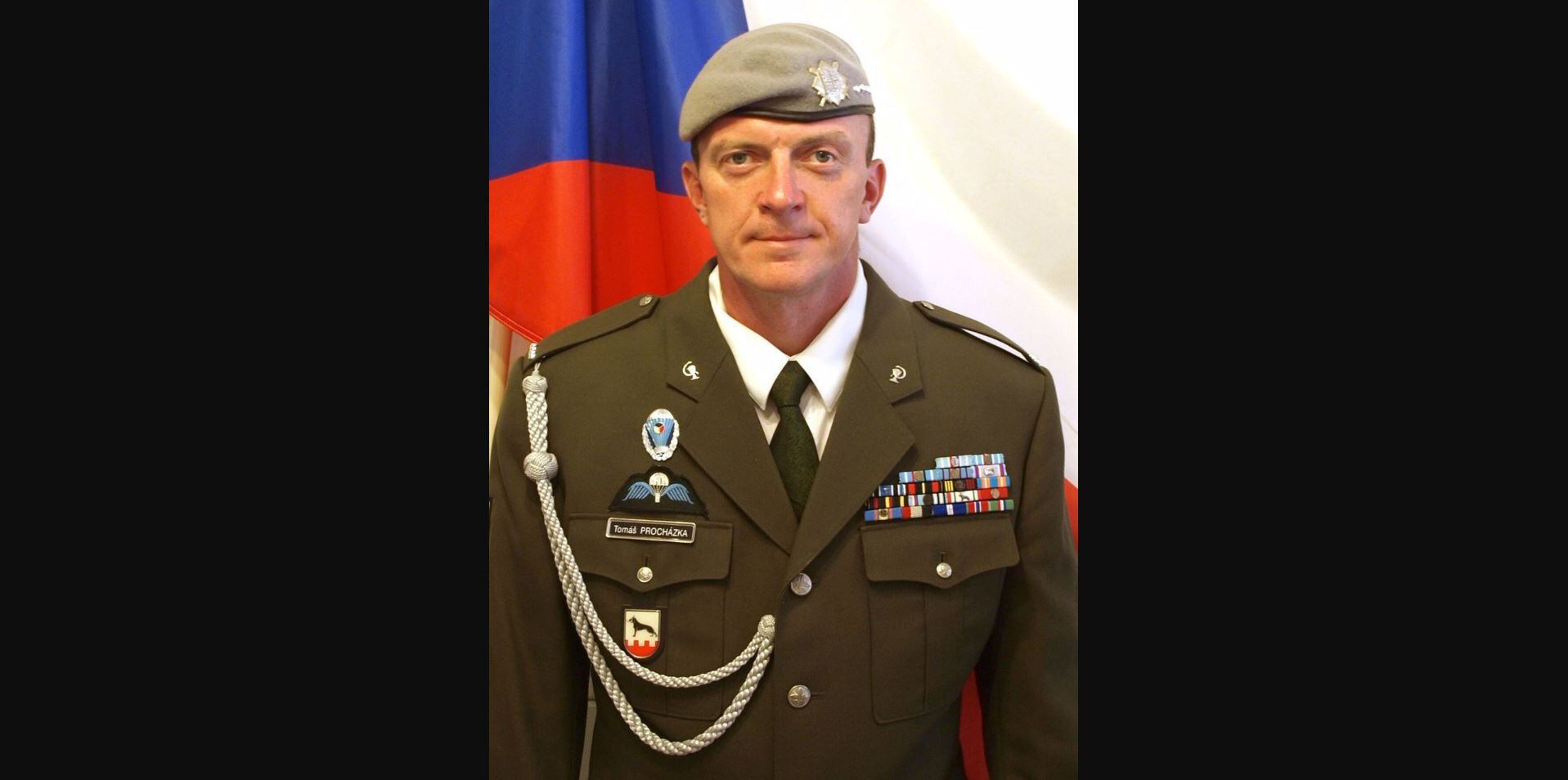 Tomáš Procházka, a Czech soldier, was killed during an insider attack on his vehicle in Afghanistan in Oct. 22, 2018. Two other Czech troops were wounded. (Czech Army)
