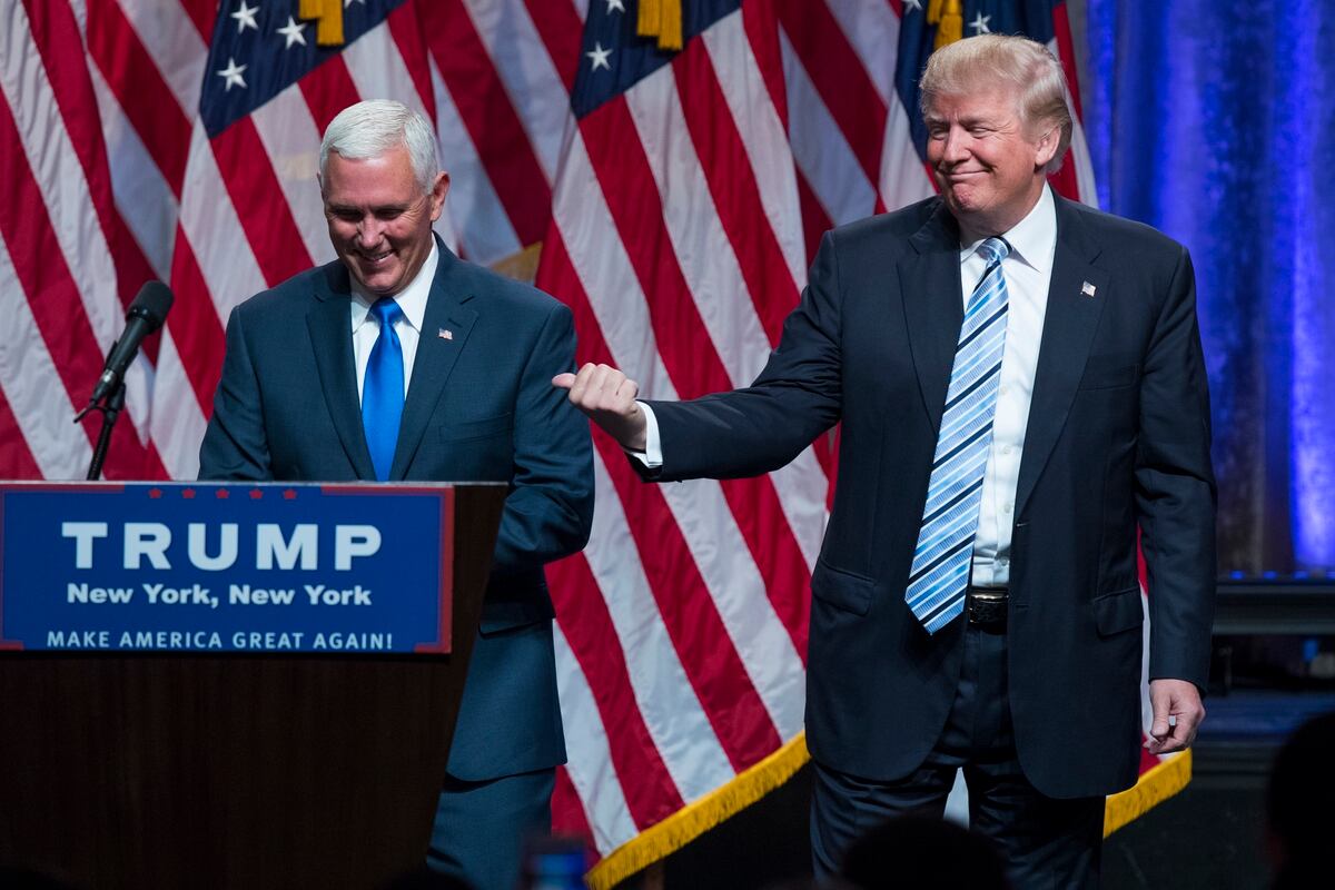 Trump Pence Make Debut As The Republican Ticket