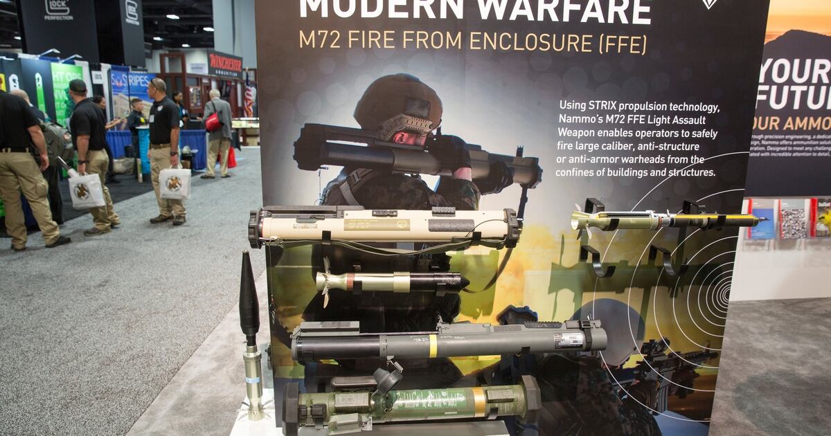 New ShoulderFired Weapon Eliminates BackBlast Danger