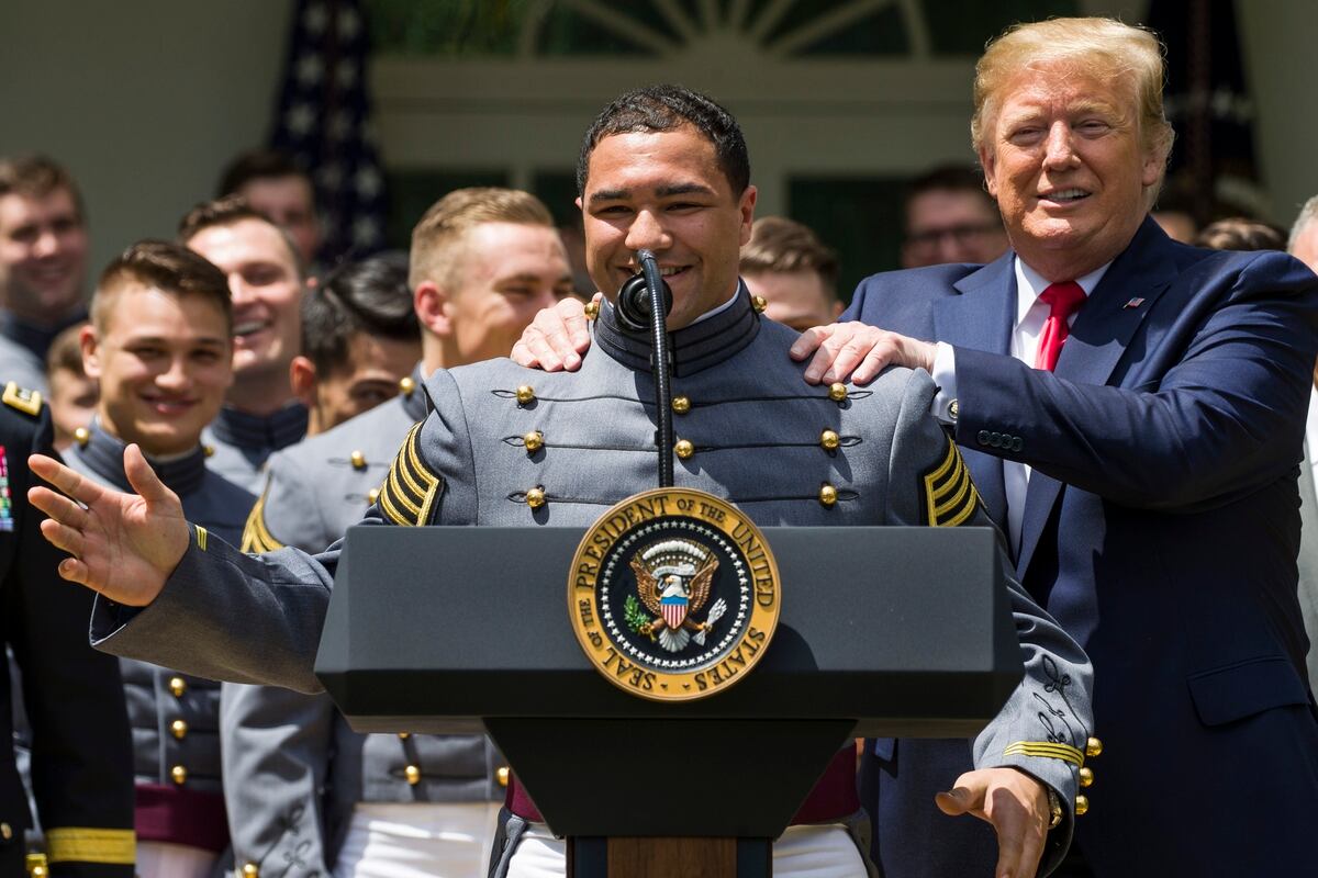Trump Eyes Waiver For Service Academy Athletes Who Want To Play In