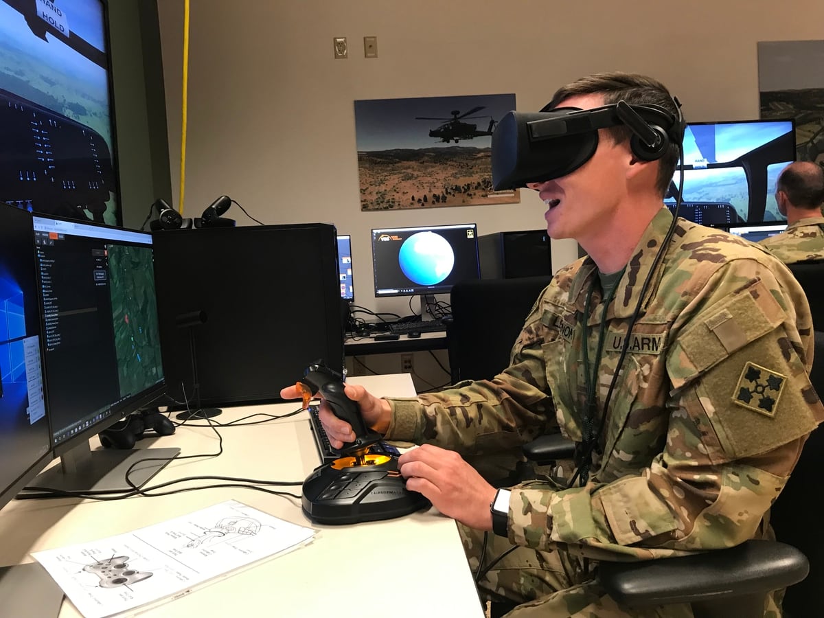 Army Awards Key Contracts To Build Virtual Trainers