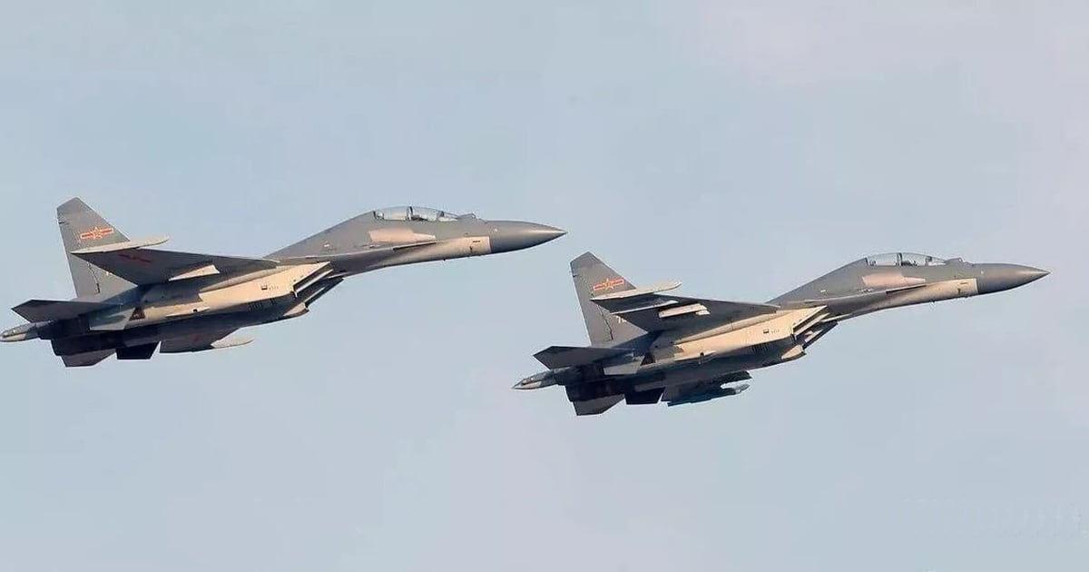 Images reveal China's J-16 jets stepping up introduction into service