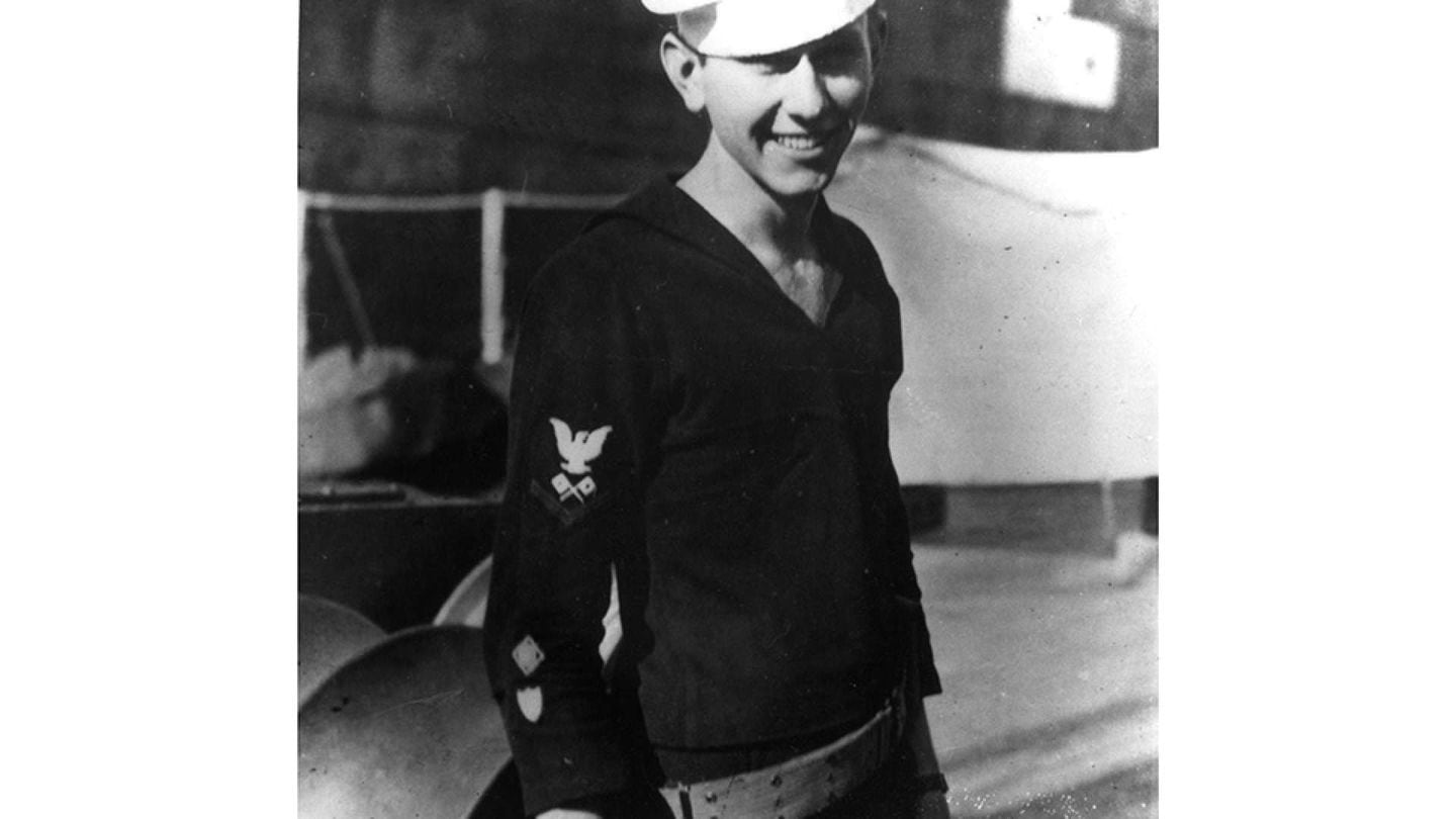 Douglas Munro in uniform. (U.S. Coast Guard)