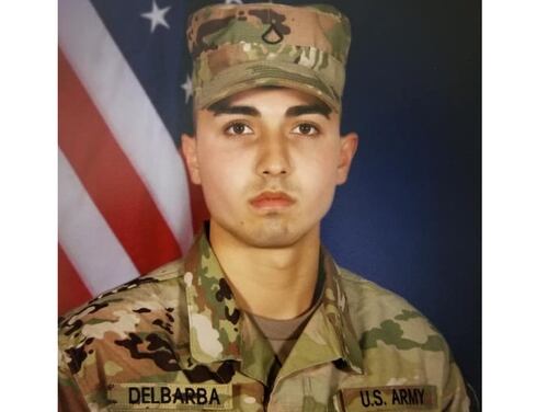 Pfc. Dez Del Barba was a basic trainee at Fort Benning, Georgia, when he came down with strep, resulting in a flesh-eating disease that caused him to lose a leg and nearly took his life. (Army)