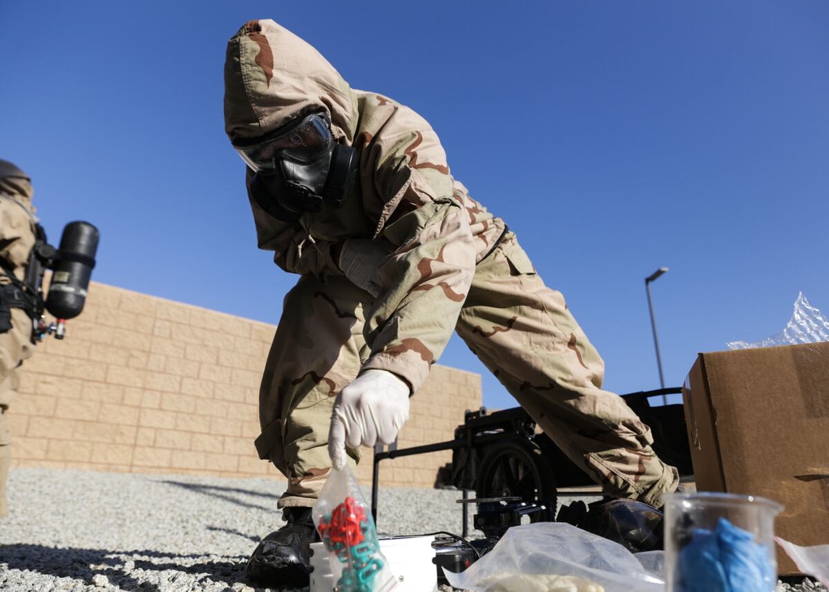 Here's how the Marines are training to deal with dirty bombs