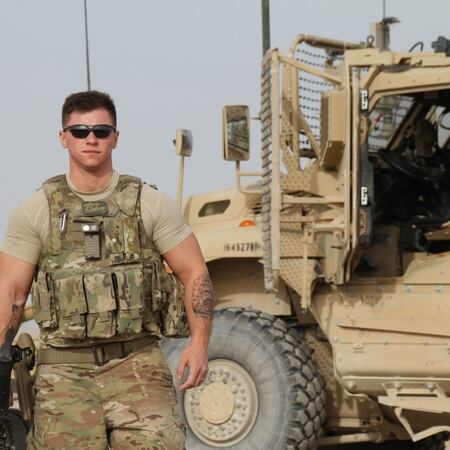 Air Force Staff Sgt. Logan Ireland, a security forces airman, is among the transgender service members now serving in the military. The Pentagon announced that transgender service members will be able to re-enlist while a panel studies the ramifications of President Trump's directive to ban transgenders from serving. (Photo Courtesy of Logan Ireland)