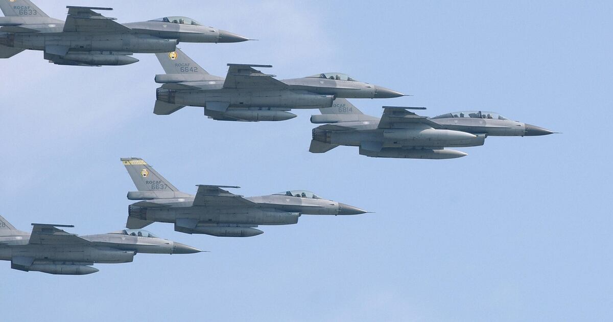 Taiwan Takes Delivery Of First Locally Upgraded F 16