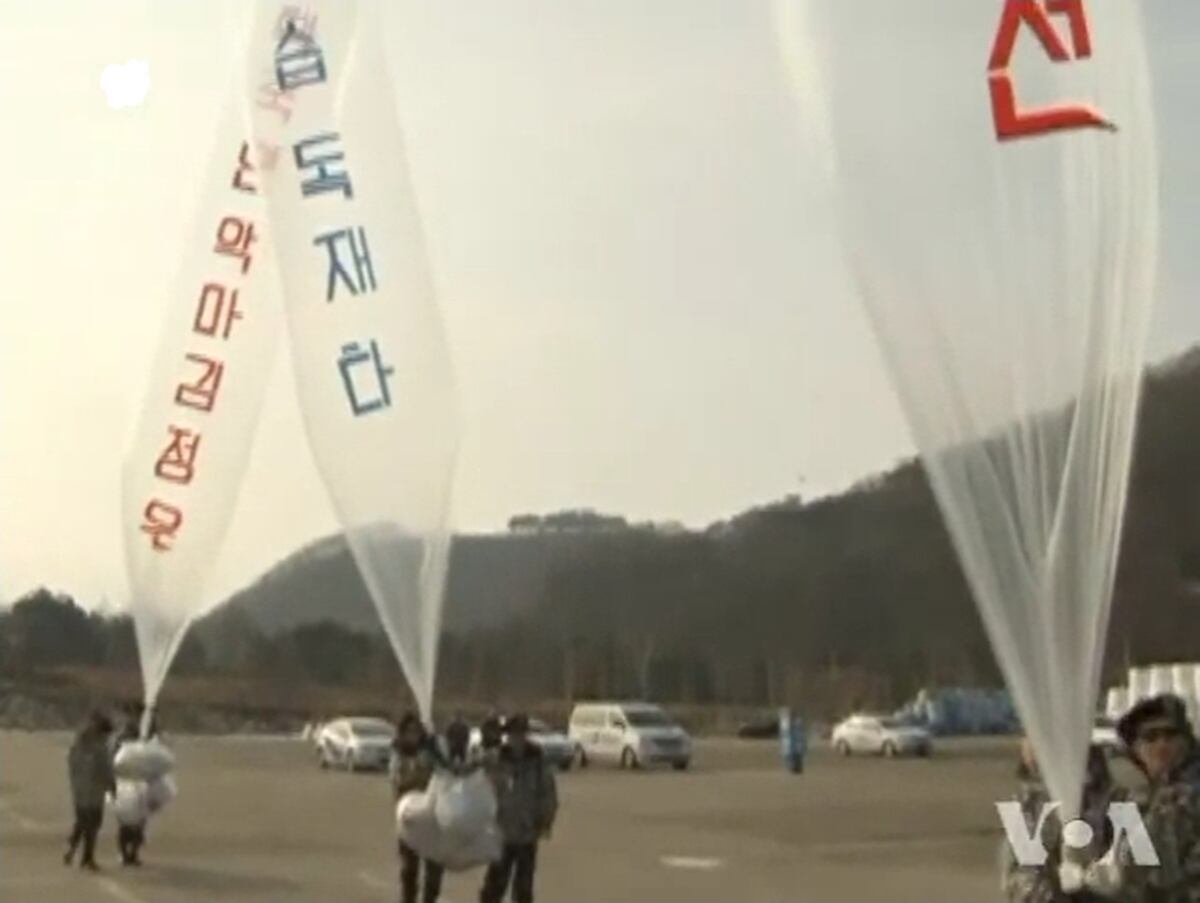 North Korean balloons In North Korea, balloons may still be more effective than drones