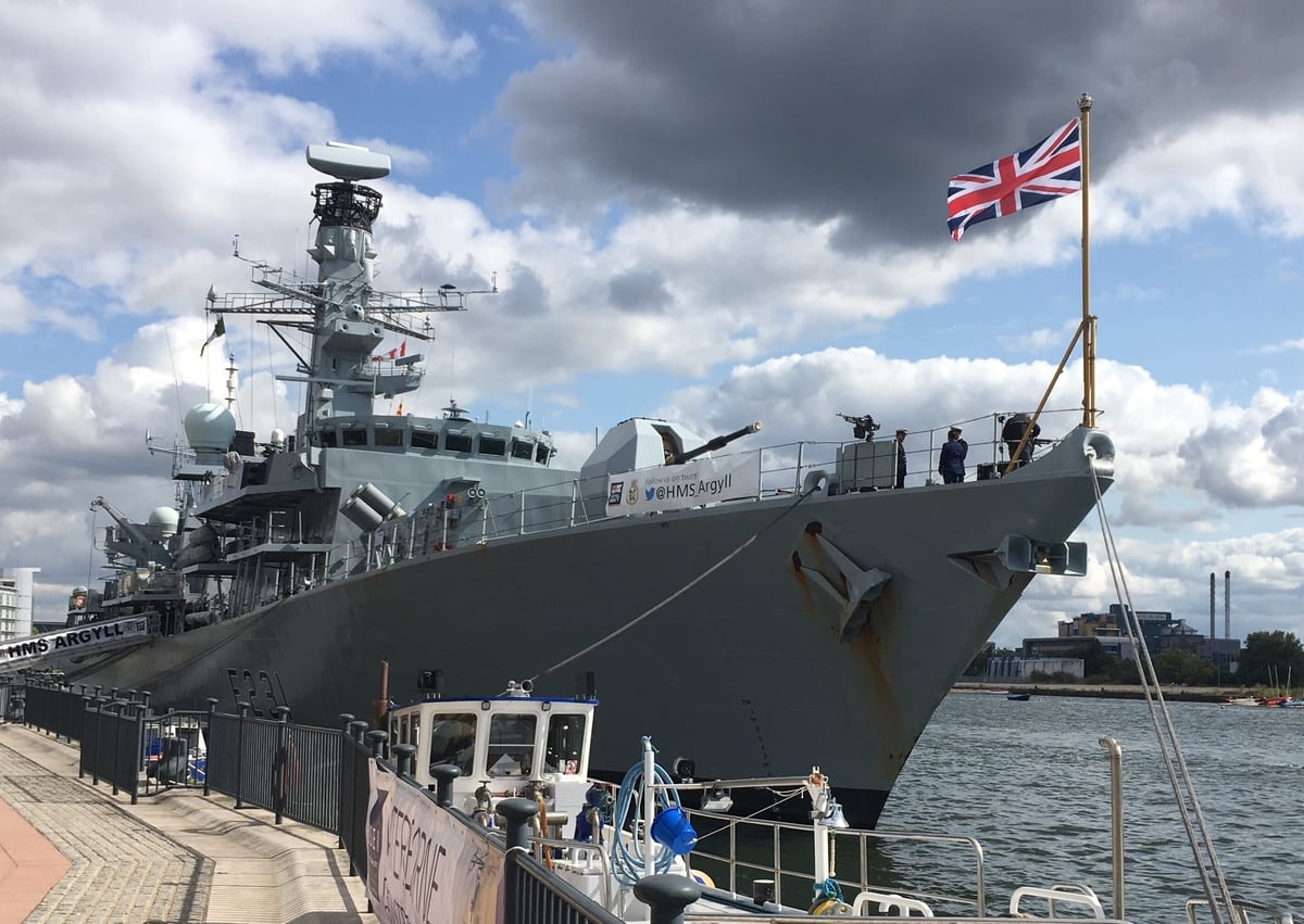 The Royal  Navy  s oldest ship  has a new mission as the UK 