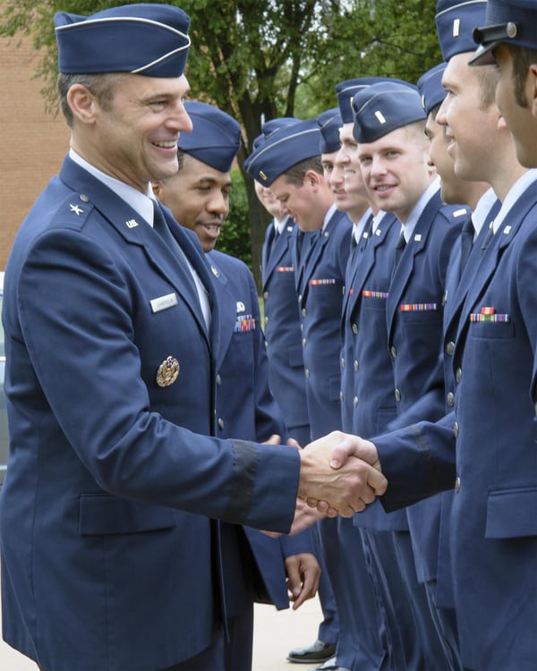 This is the F-16 and A-10 pilot who's going to run the Air Force's wars in the Middle East