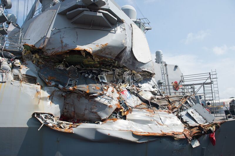 Is this Navy officer being held accountable for negligence? Or railroaded?