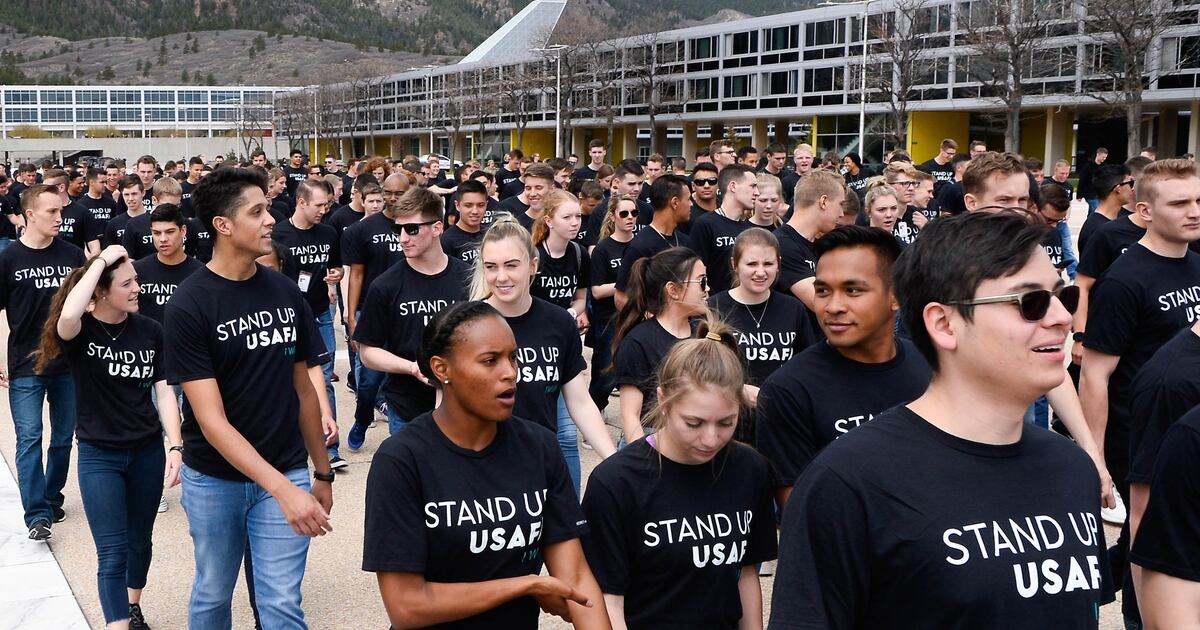 ‘Denim Day’: Academy cadets wear jeans to support sexual assault victims