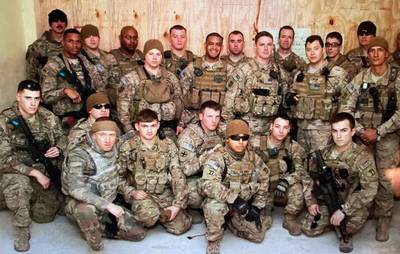 Members of Delta Company, 2nd Platoon, in Kunar province.