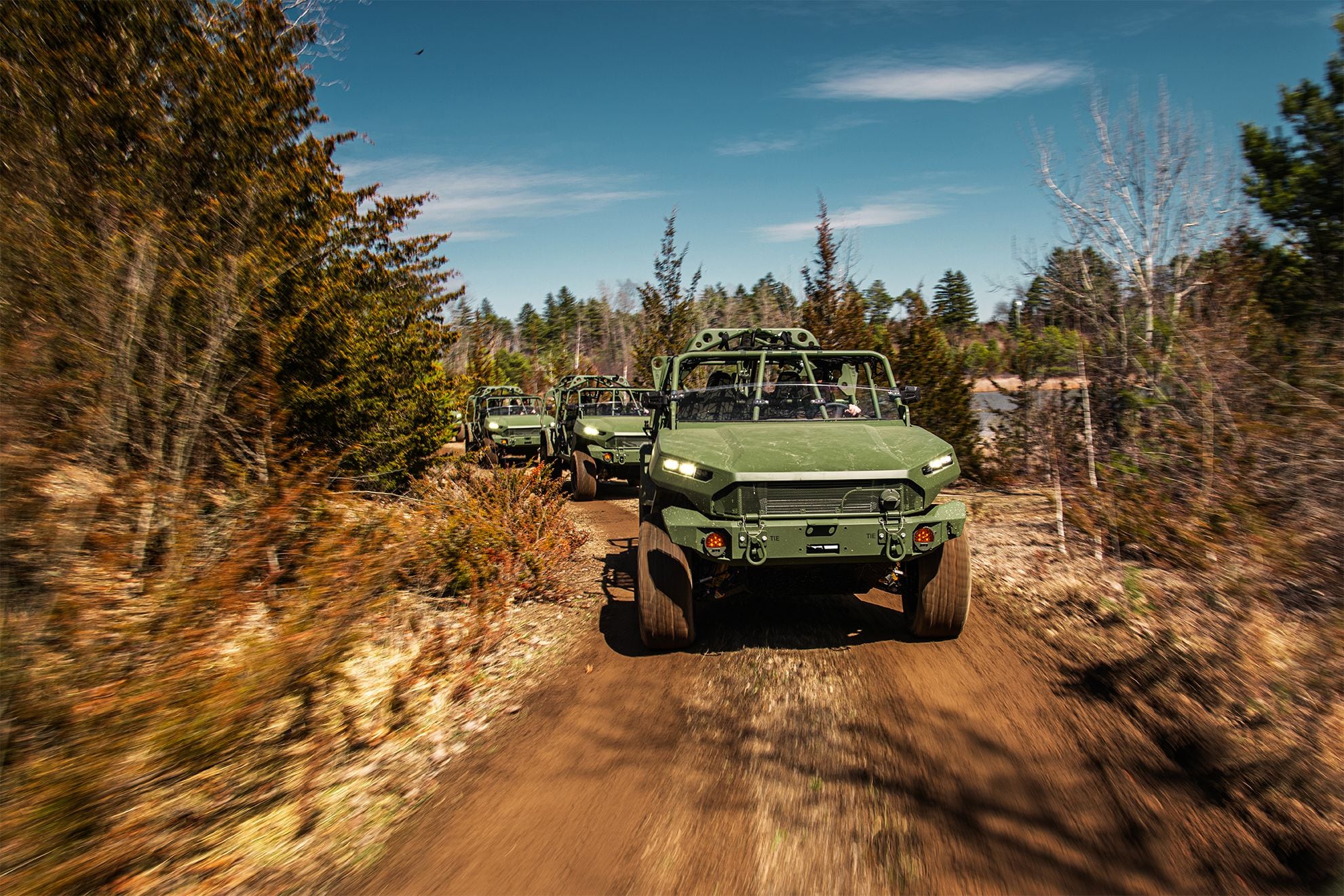 GM Defense is building the Army's Infantry Squad Vehicle, which is already being fielded to Army units. It has taken an ISV and turned it into an all-electric concept vehicle to show the Army the realm of the possible. (Courtesy of GM Defense)