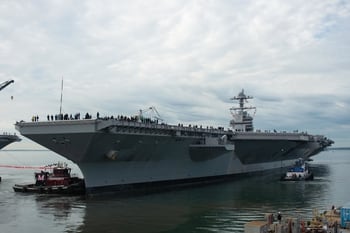 The Carrier Ford Is Trying To Shake Years Of Controversy And Find