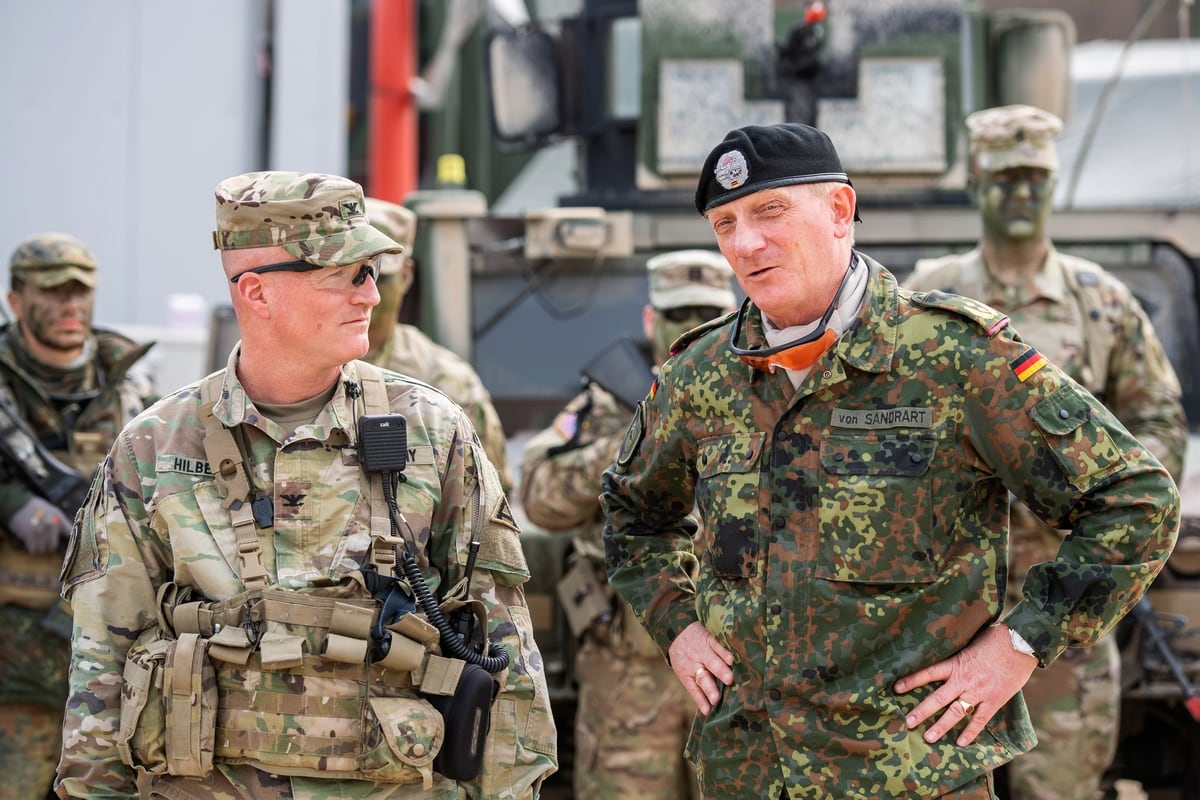 Военные США В Германии