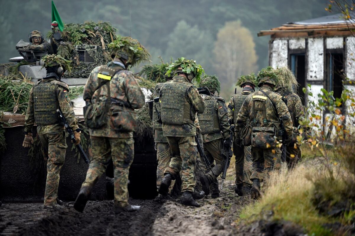 Germany is apos;ducking military responsibility,apos; says Belgian think tank