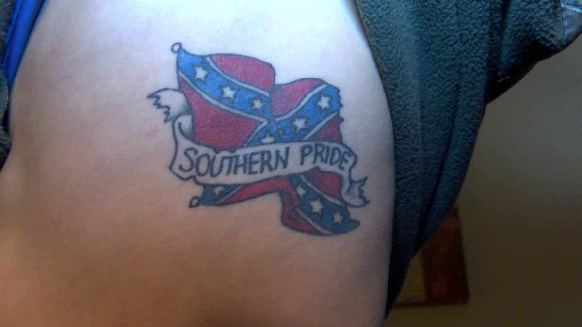 Confederate Flag Tattoo Stops Man From Joining Marines