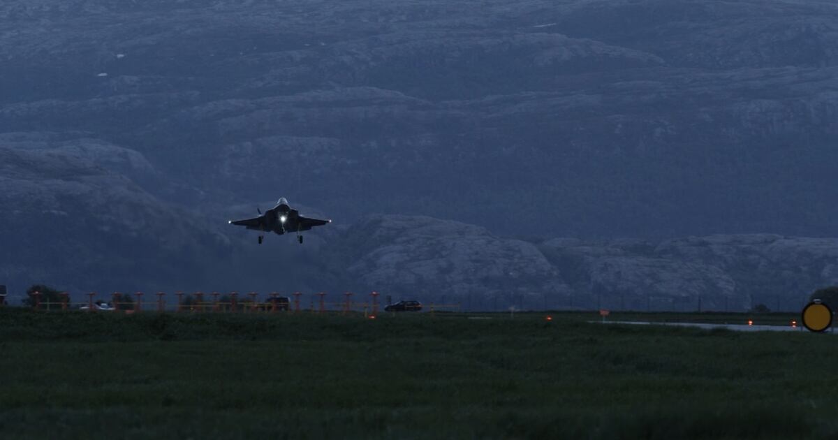 Norwegian F-35 arrival
