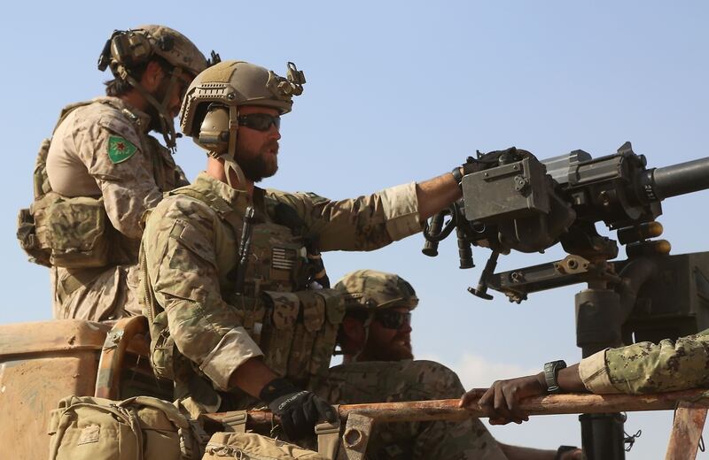 American Green Berets In Syria Are Wearing Kurdish Militia Insignia On Their Uniforms