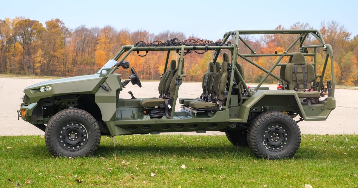 US Army gets first Infantry Squad Vehicle from GM Defense