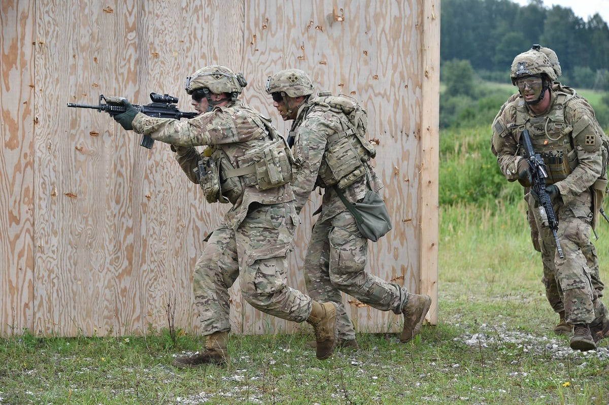 U.S. Army Soldiers • Combined Arms Live-Fire • Grafenwoehr Training Area, Germany