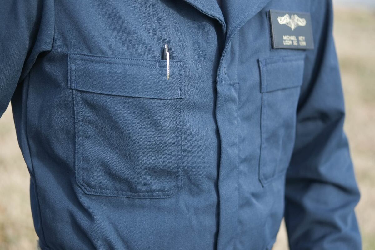 Navy may consider khaki coveralls