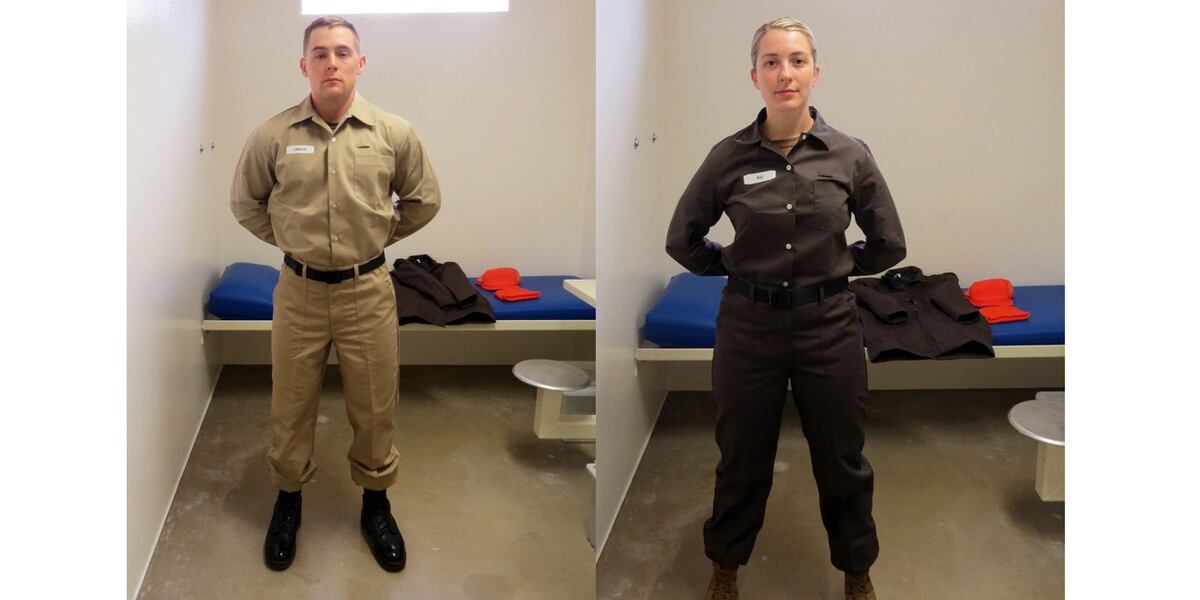Bound for the brig? New detention facility fashion revealed!