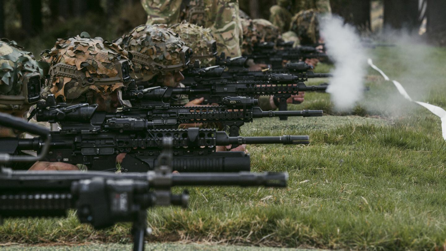 The New Zealand Army's 1st Brigade holds a skill-at-arms competition at the Waiouru military training area. (New Zealand Defence Force)