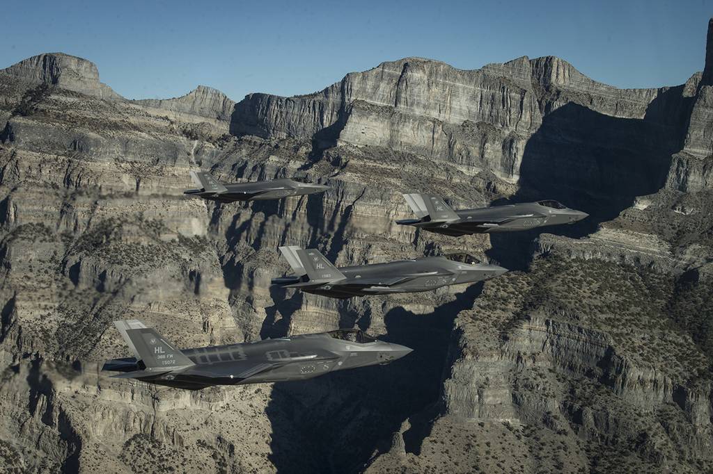 Hill Air Force Base launches record number of F35s