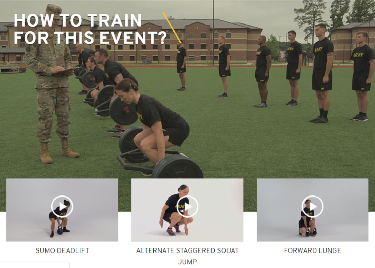 Everything you need to know about the new Army fitness test is right here