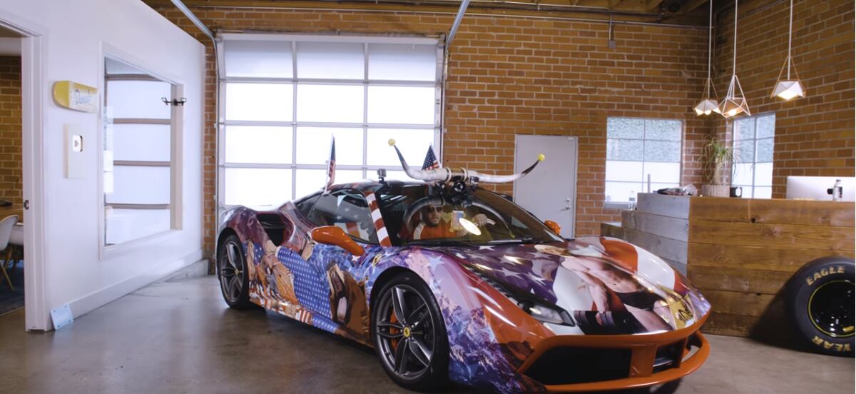 See A Ferrari Ruined For America Complete With A Buff George