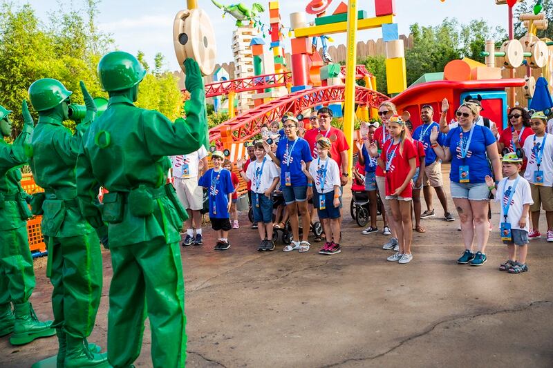 Military Families Get Special Preview Of Disney S Toy Story Land