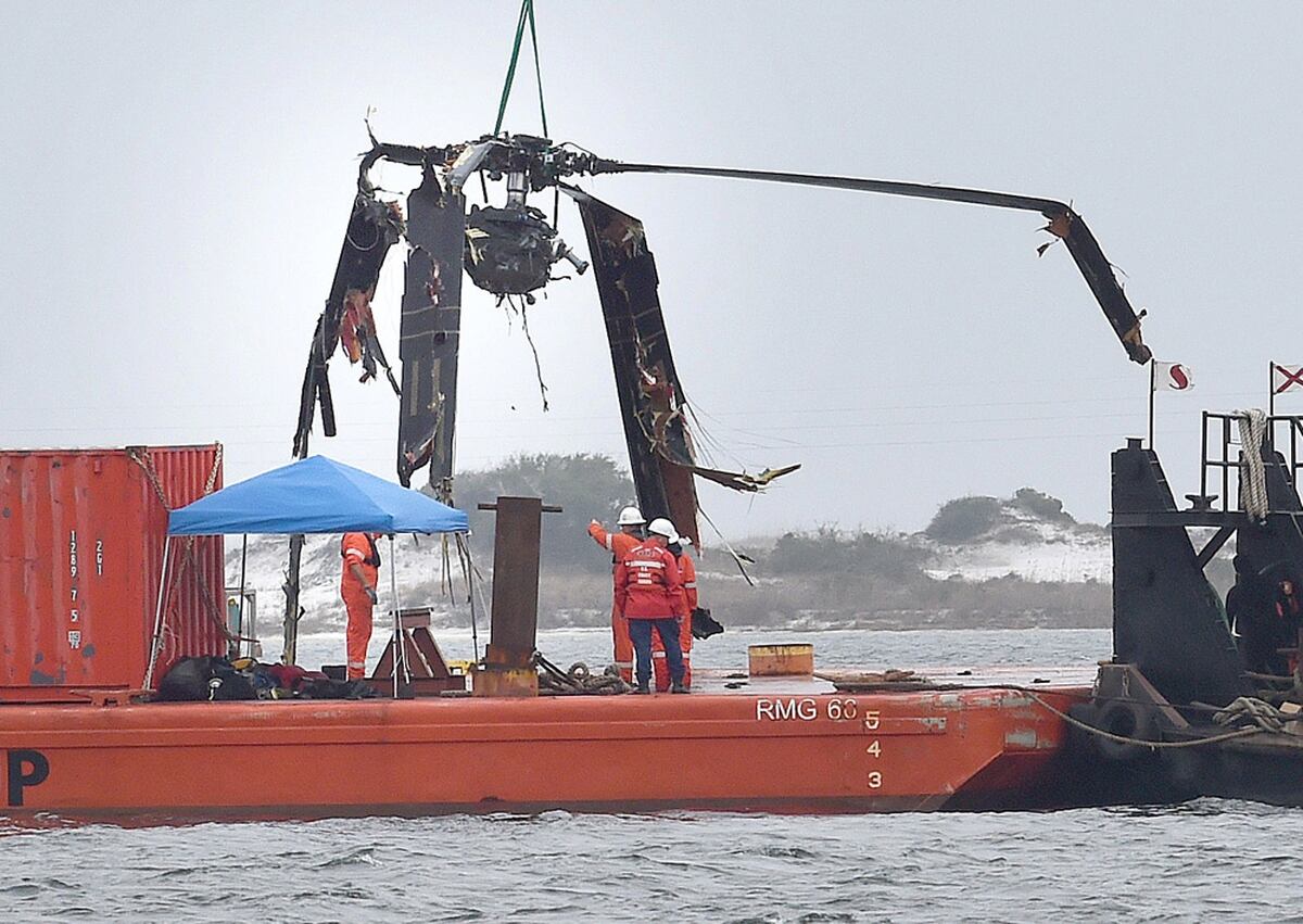 Report Black Hawk Pilots Lost Control Crashed In Thick Fog