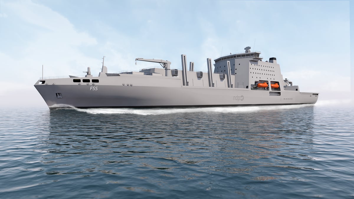Britain to restart competition for fleet solid support ships, but who’s
