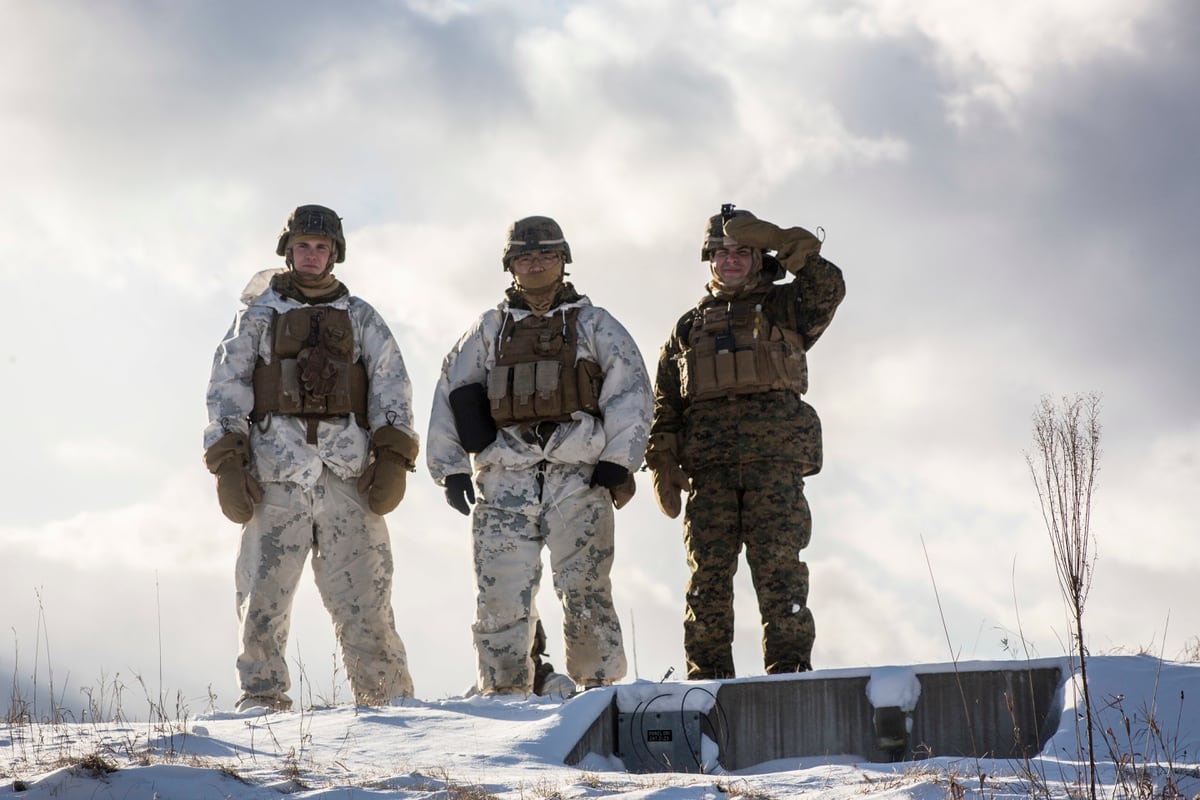 New England Marines take on the Vermont winter