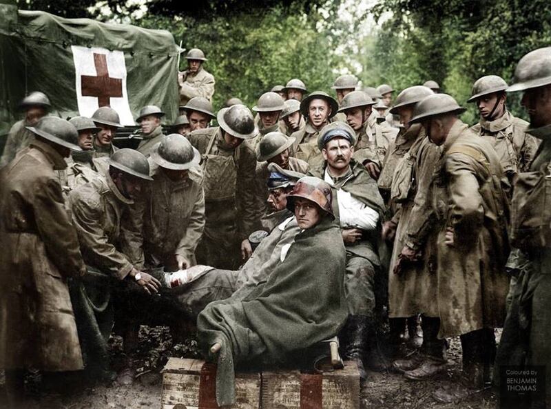 Colorized Photographs Give Life To These Wwi Wwii U S Troops