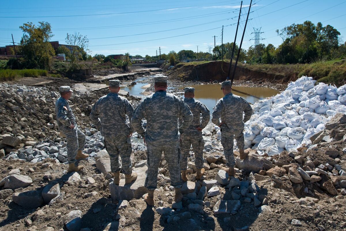 Fort Jackson seeks to rebuild dams that failed in massive flood