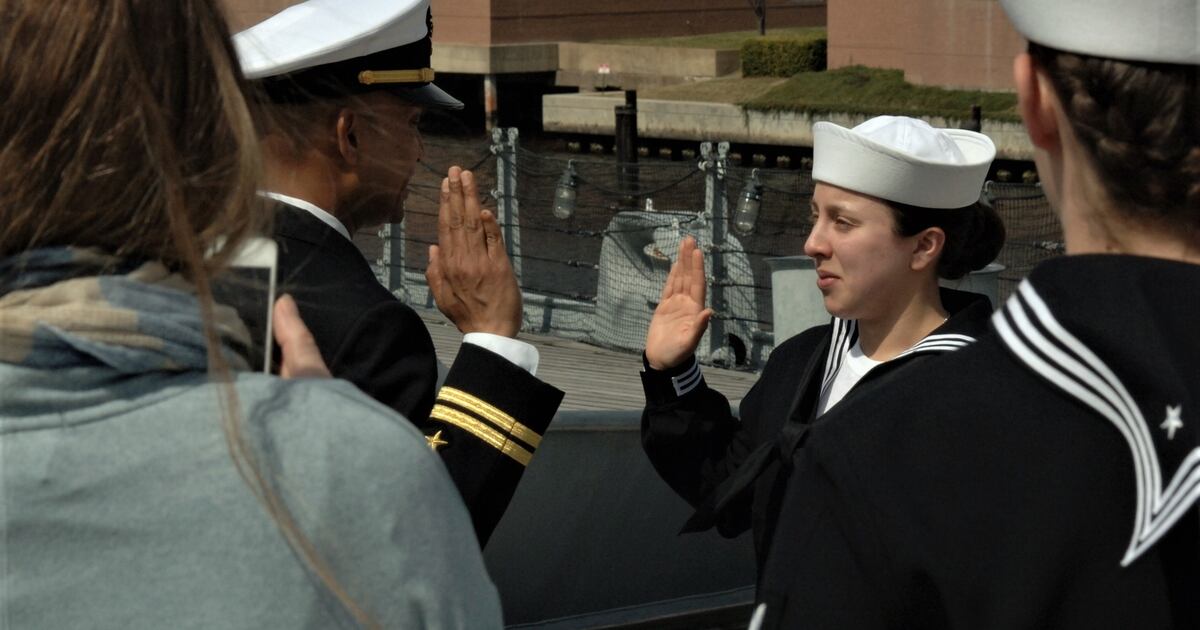 Here Are The Latest Navy Retention Numbers