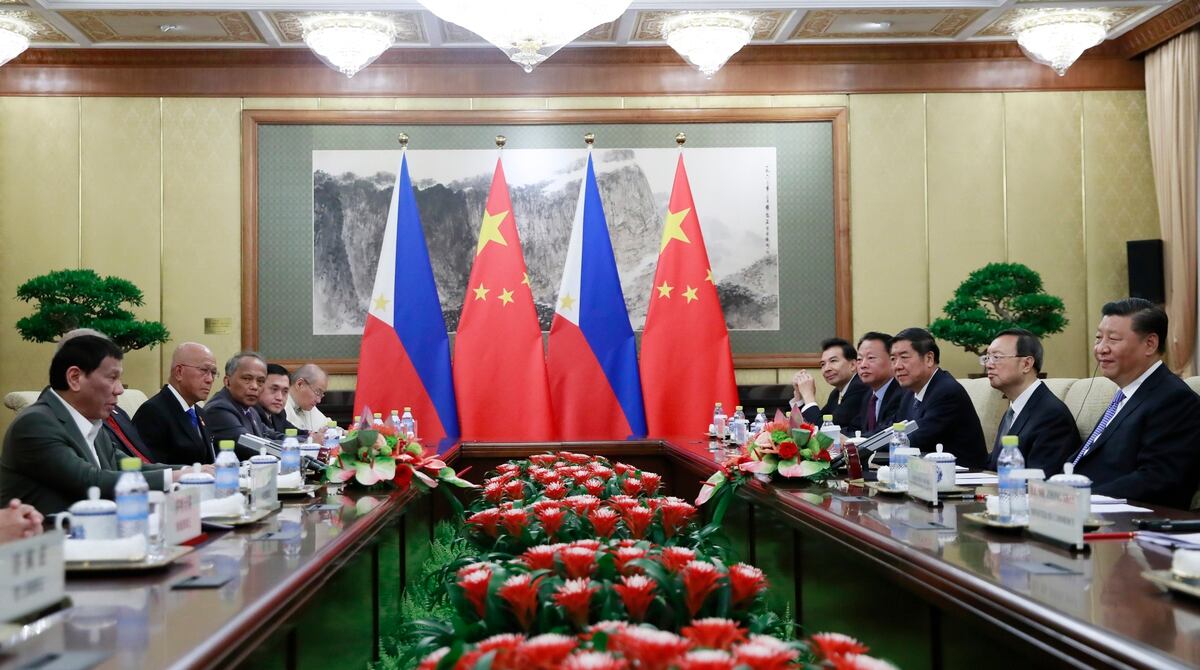Duterte Goes To China