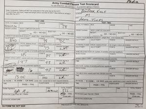 New Army ACFT Scorecard 2023 DA Form 705, 43% OFF