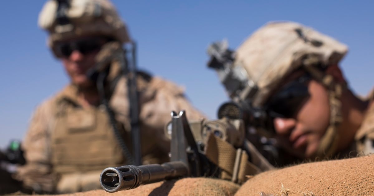 How The Marines Army Are Counting Out The Door Now Troops