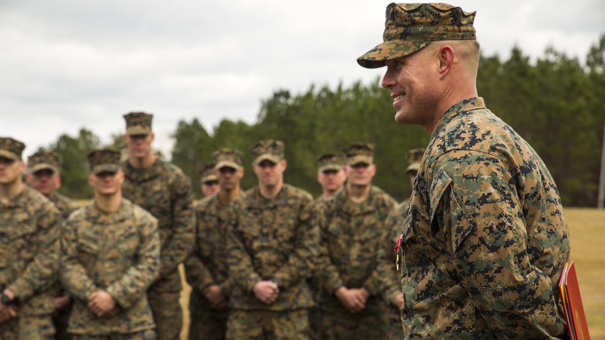 Marine Scout Sniper Awarded Bronze Star With V