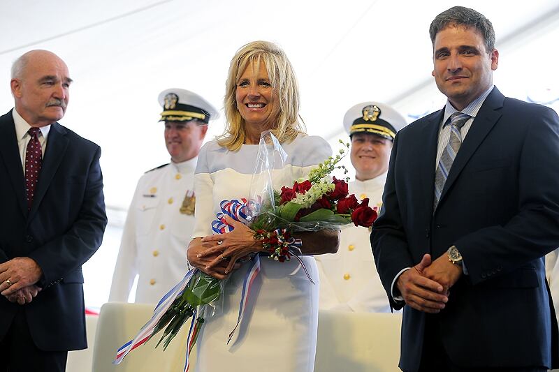 Submarine Delaware To Be Christened With Jill Biden Smashing The Bottle