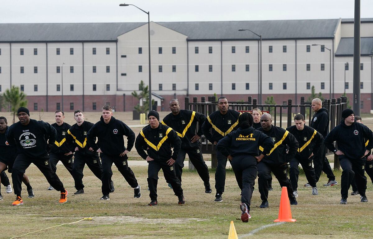 Coast Guard Fitness Test Chart