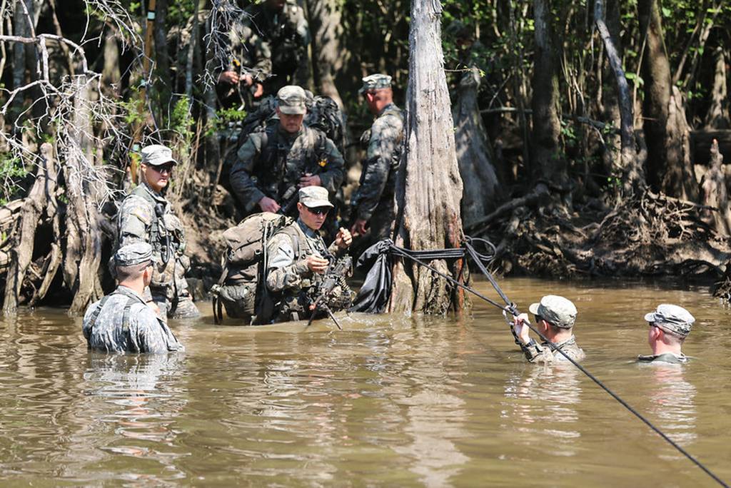 This staff sergeant is the first enlisted woman to earn a Ranger tab