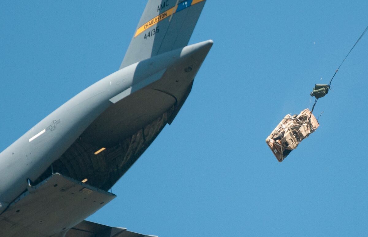 The Army is finding new ways to airdrop loads large and small, even in