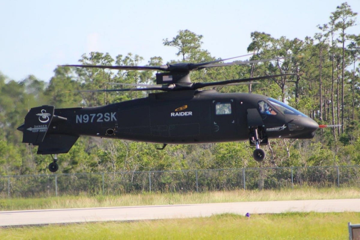 Sikorsky's S-97 experimental helicopter Raider cleared for full flight test program ...