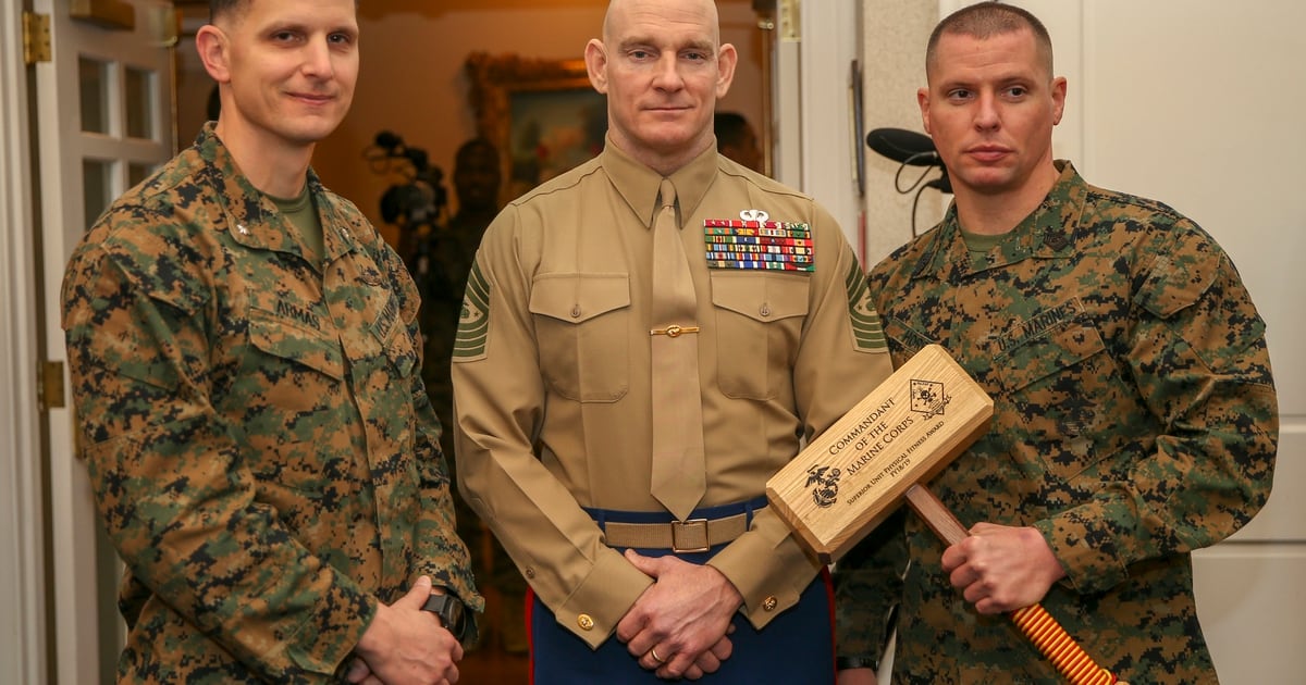 This Marine unit is the most physically fit in the Corps — at least for 2019