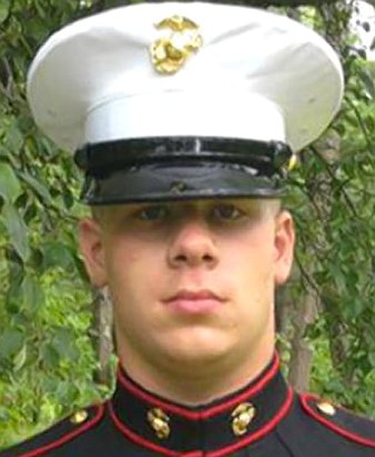 Law named for fallen Marine allows troops to wear uniforms at graduation